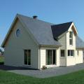 Bardage de couleurs sur maison ossature bois