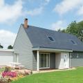 Maison ossature bois et bardage de couleur