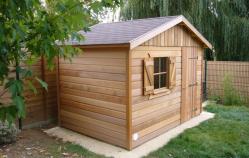 Abri de jardin red cedar