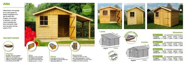 Albi abri jardin