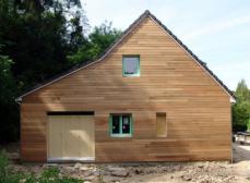 Construction maison ossature bois rouen normandie 1