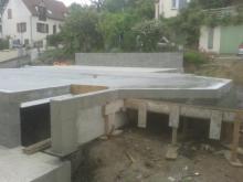 Dalle beton sur micro pieux