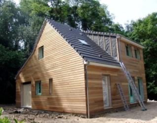 Etretat maison avec etage et comble construite en bois
