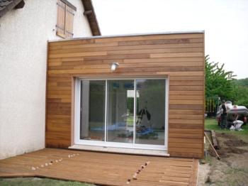 Extention maison en bois evreux