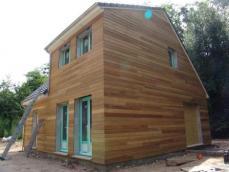 Maison construite en bois a rouen seine maritime