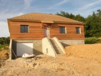 Maison ossature bois construite en normandie