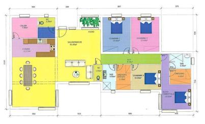 Modele reed cedar plan interieur maison