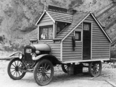 Photo d une des premières Tiny House