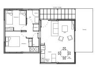 Plan cottage hll 62m