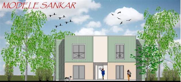 Plan de maison ossature metallique sankar