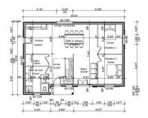 Plan rdc habitation