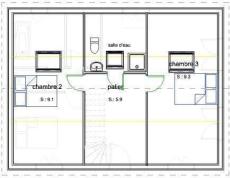 Plan maçonnerie combles amenages etage