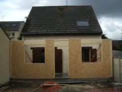 Travaux de construction agrandissement en bois