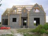 Chantiers de constructions de maisons ou agrandissements