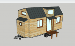 Constructeur de tiny house construite sur mesure en bois