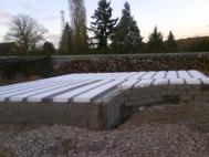 Isolation de la dalle beton du vide sanitaire pour construction bois