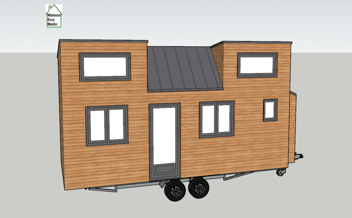 Plan Tiny House Modèle Pauline