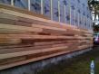Pose bardage bois Reed Cedar sur ossature bois